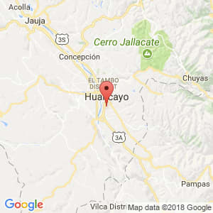 Localización de Huancan en Junín