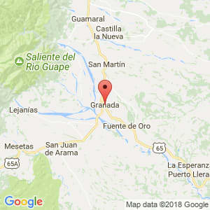 Localización de Granada en Meta