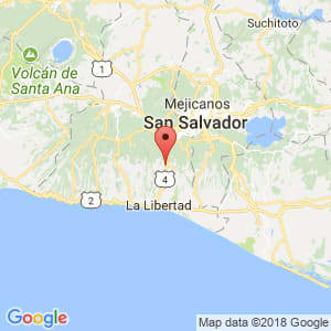 Localización de Zaragoza en La Libertad