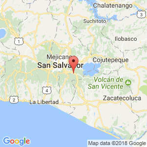 Localización de Santo Tomás en San Salvador