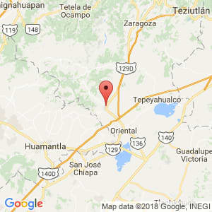 Localización de Libres en Puebla