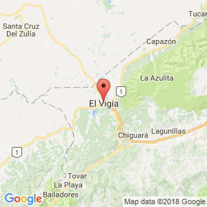 Localización de El Vigía en Mérida