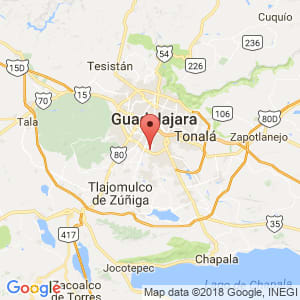 Localización de Toluquilla en Jalisco