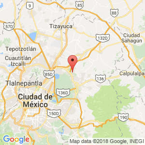 Localización de Tezoyuca en México