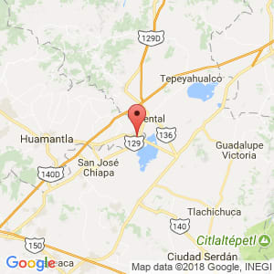 Localización de El Carmen Tequexquitla en Tlaxcala