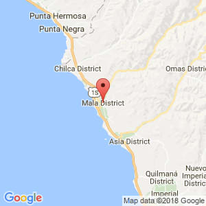 Localización de Mala en Lima Provincias