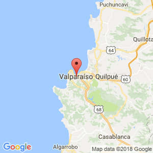 Localización de Valparaíso en Valparaíso