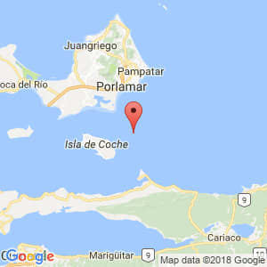 Localización de Isla Margarita en Sucre