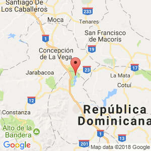 Localización de Rincón en La Vega