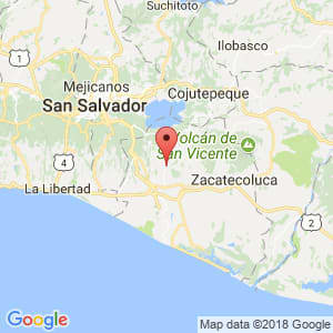 Localización de San Pedro Masahuat en La Paz