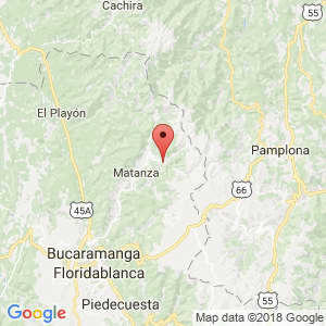 Localización de California en Santander