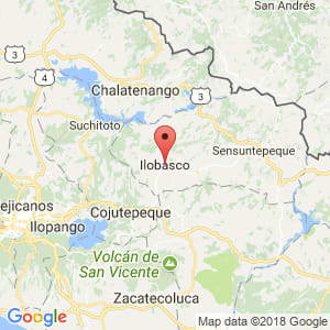 Localización de Ilobasco en Cabañas