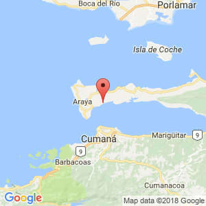 Localización de Tacarigua en Zulia