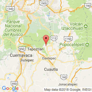 Localización de Tlalnepantla en Morelos