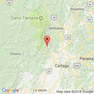 Localización de El Aguila en Valle del Cauca