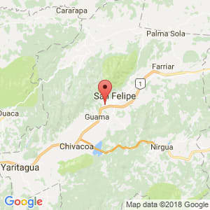 Localización de Cocorote en Yaracuy