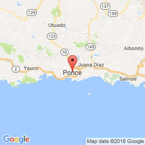 Localización de Ponce en Ponce