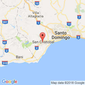 Localización de San Cristóbal en San Cristóbal