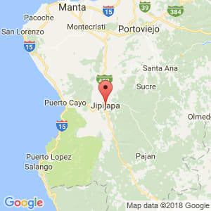 Localización de Jipijapa en Manabí