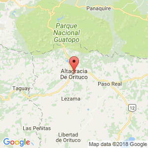Localización de Altagracia de Orituco en Guárico