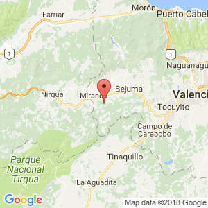 Localización de Miranda en Carabobo