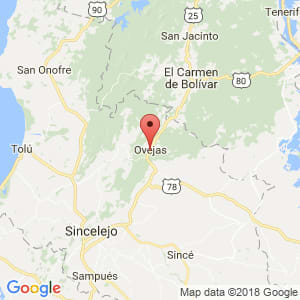 Localización de Ovejas en Sucre