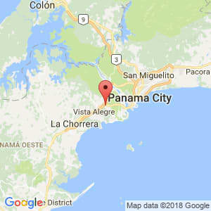 Localización de Juan Demóstenes Arosemena en Panamá Oeste