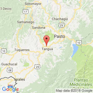 Localización de Yacuanquer en Nariño