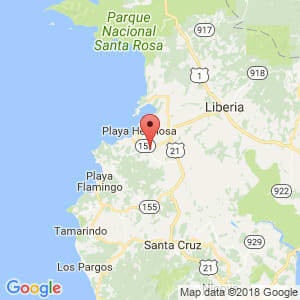 Localización de Sardinal en Guanacaste