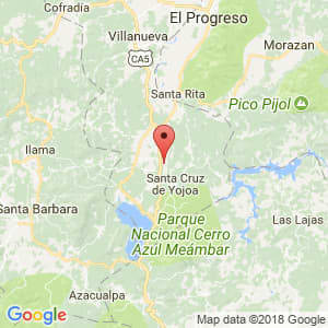 Localización de Achiotal en Cortés