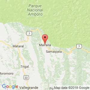 Localización de Mairana en Santa Cruz