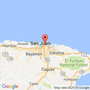 Localización de Santurce en San Juan