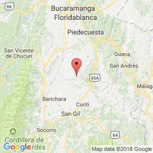 Localización de Los Santos en Santander