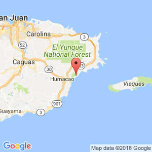Localización de Punta Santiago en Humacao