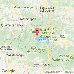 Localización de San Marcos La Laguna en Sololá