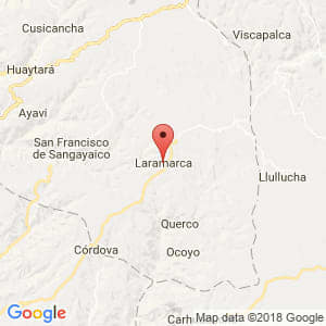 Localización de Laramarca en Huancavelica