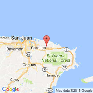 Localización de San Isidro en Carolina