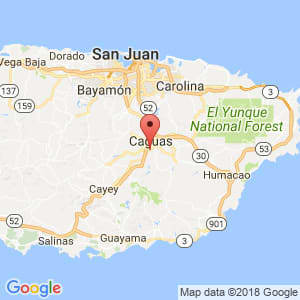 Localización de San Lorenzo en Humacao