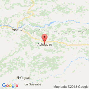 Localización de Achaguas en Apure