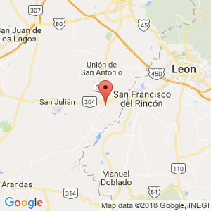 Localización de San Diego de Alejandría en Jalisco