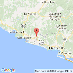Localización de Cihuatlán en Jalisco