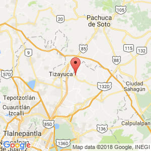 Localización de Temascalapa en México