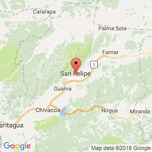 Localización de San Felipe en Yaracuy