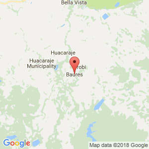 Localización de Baures en Beni