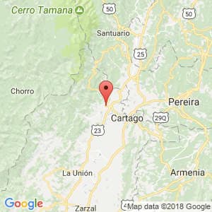 Localización de Ansermanuevo en Valle del Cauca