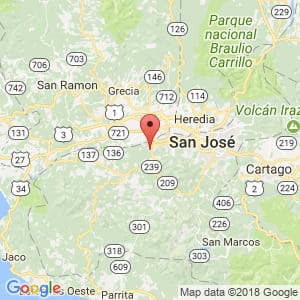 Localización de Colón en San José