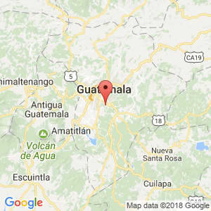 Localización de Santa Catarina Pinula en Guatemala