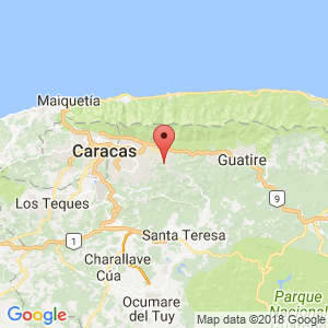 Localización de Filas de Mariche en Miranda