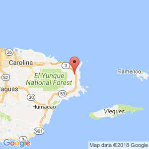 Localización de Fajardo en Humacao