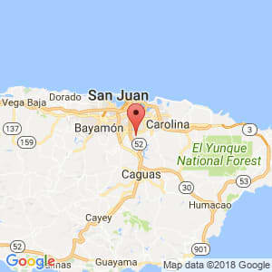 Localización de Cupey en San Juan